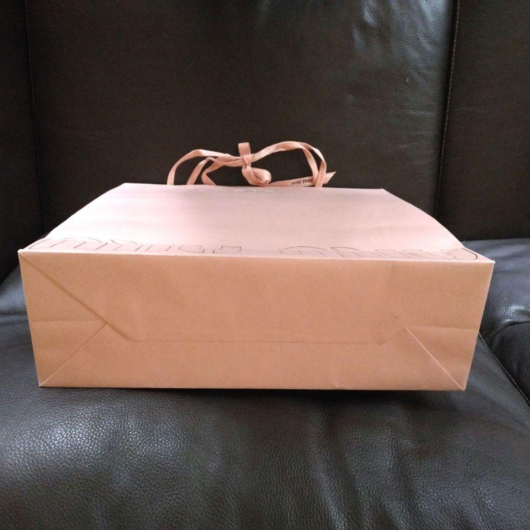 miumiu紙袋5枚セット♥リボン付 miu miu ショップ袋 5枚セット ショッパー