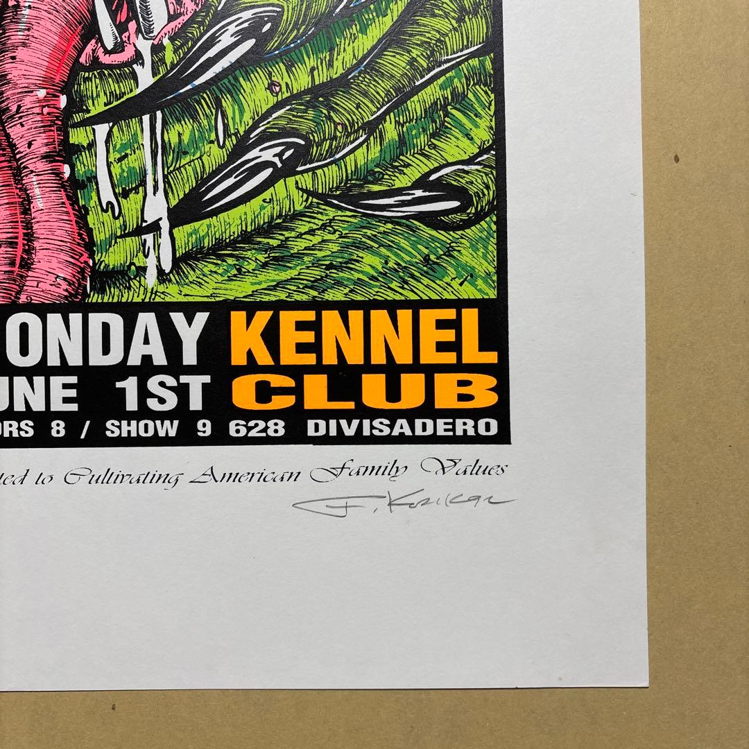 KOZIK GWAR MELVINS シルクスクリーンポスター - メルカリ