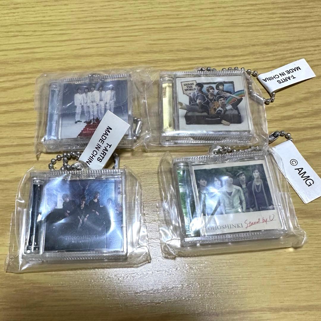 新品未開封】東方神起 ミニチュアCDキーホルダー 全種類12個セット