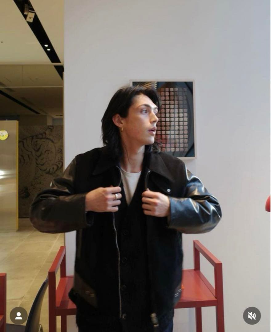 Jacket Mud Dyed Cotton Our Legacy Varsity Jacket OUR LEGACY