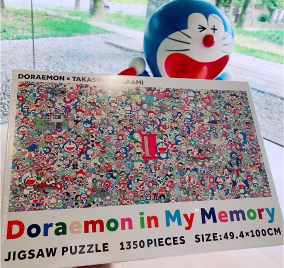 新品未開封】村上隆×ドラえもん パズル 記憶の中のドラえもん