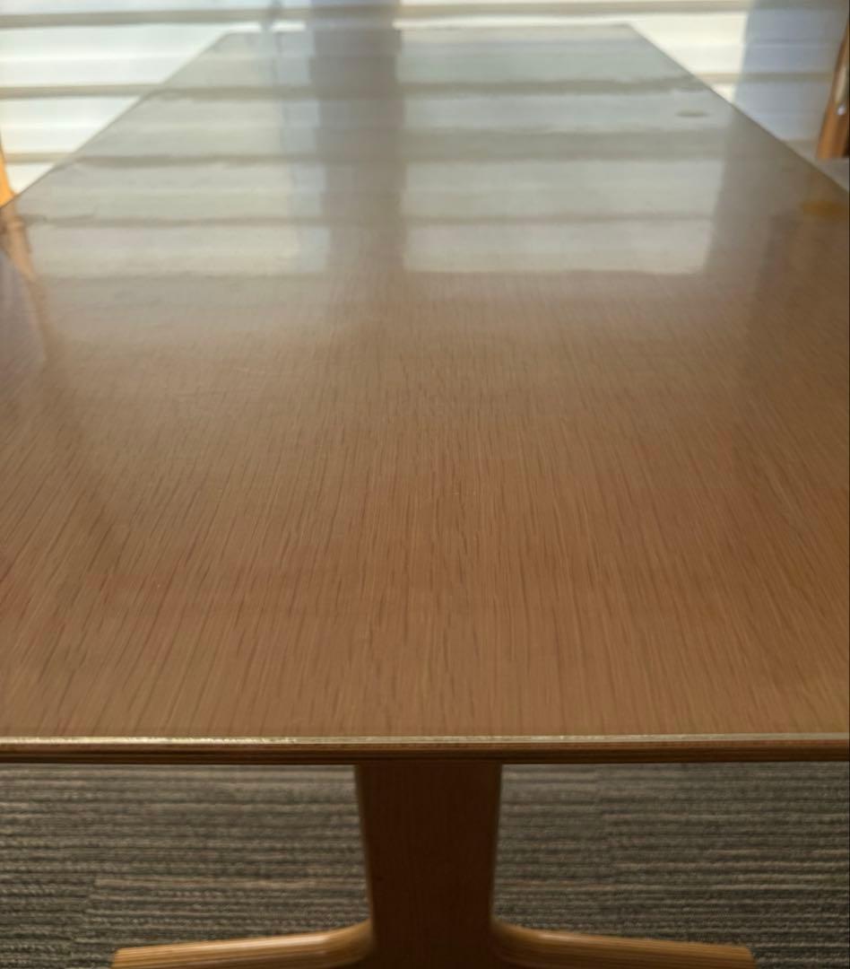 値下げ★天板保護あり★無印良品 リビングでもダイニングでも使えるテーブル