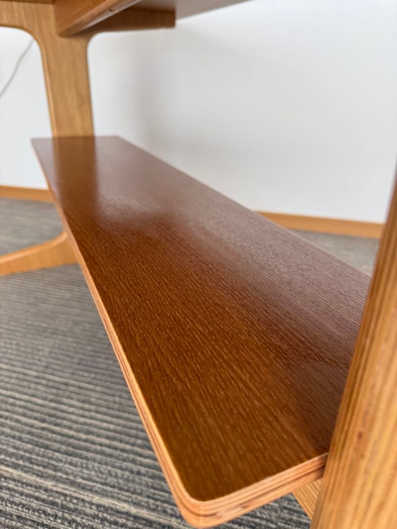 値下げ★天板保護あり★無印良品 リビングでもダイニングでも使えるテーブル