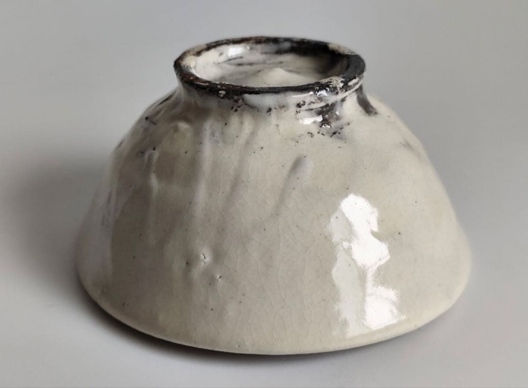 新品】 森岡成好 粉引 碗 灰被 茶碗 / 陶器 陶芸 皿 茶道具 茶器 在