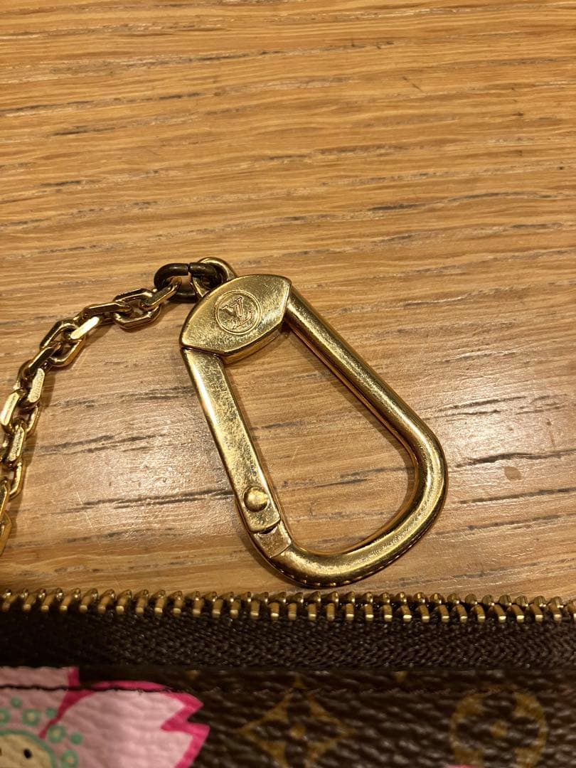 超美品❗️ルイヴィトン モノグラムチェリーブロッサム　ポシェットクレ　村上隆