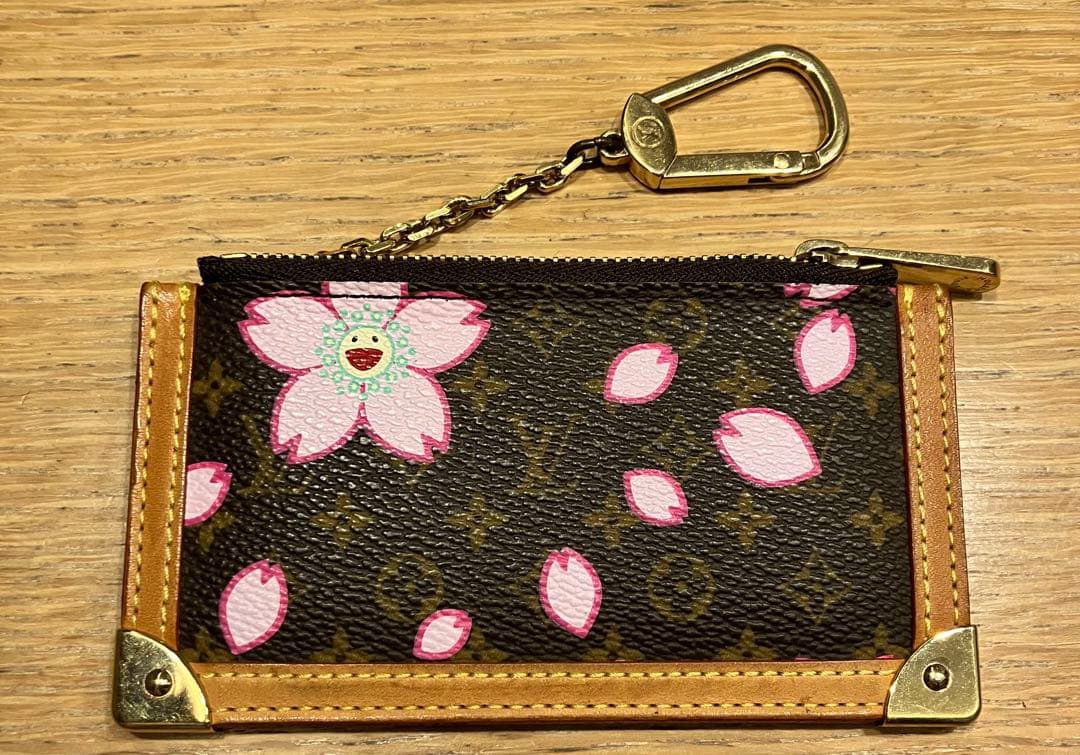 超美品❗️ルイヴィトン モノグラムチェリーブロッサム　ポシェットクレ　村上隆