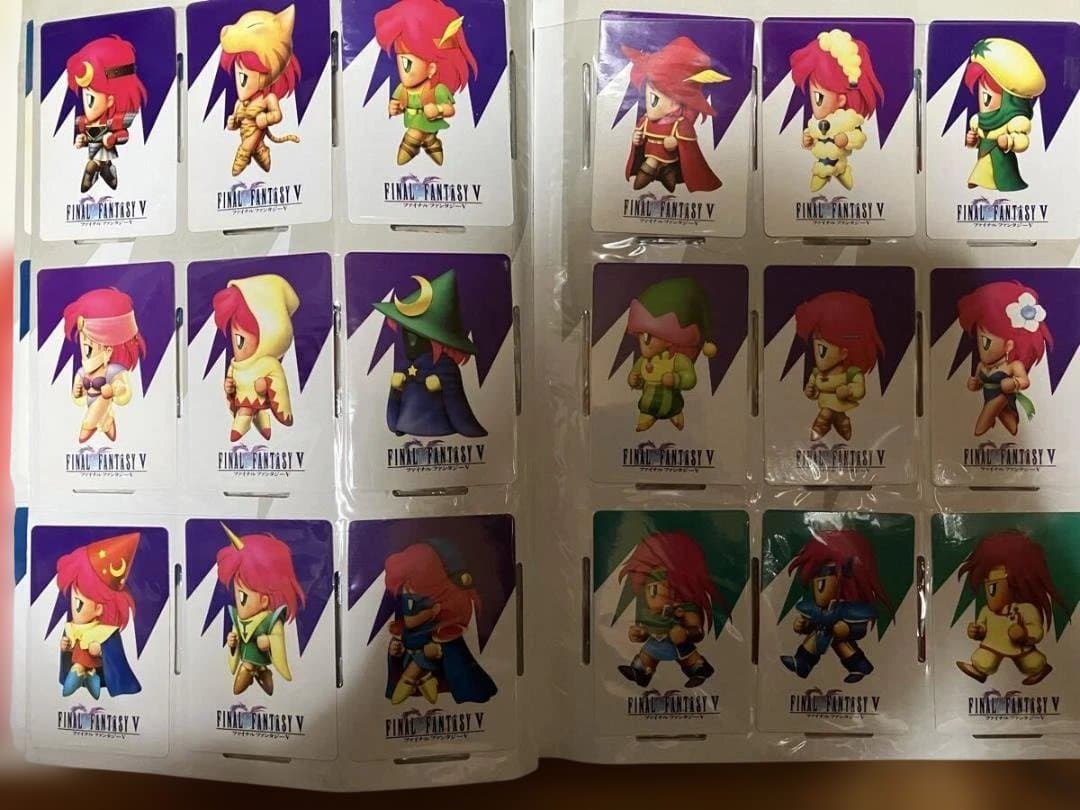 ファイナルファンタジーⅤカードコレクションズ コンプリート+バインダーファイル