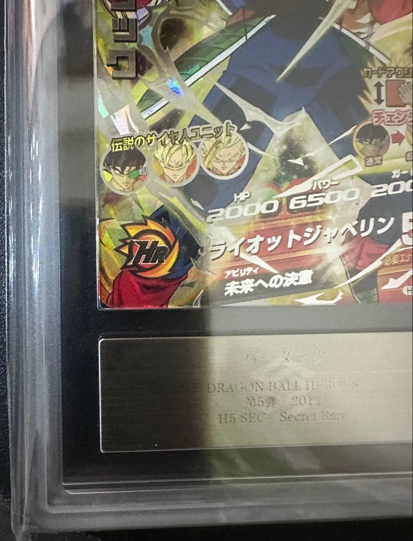 ars10 ドラゴンボールヒーローズ　h5-sec バーダック