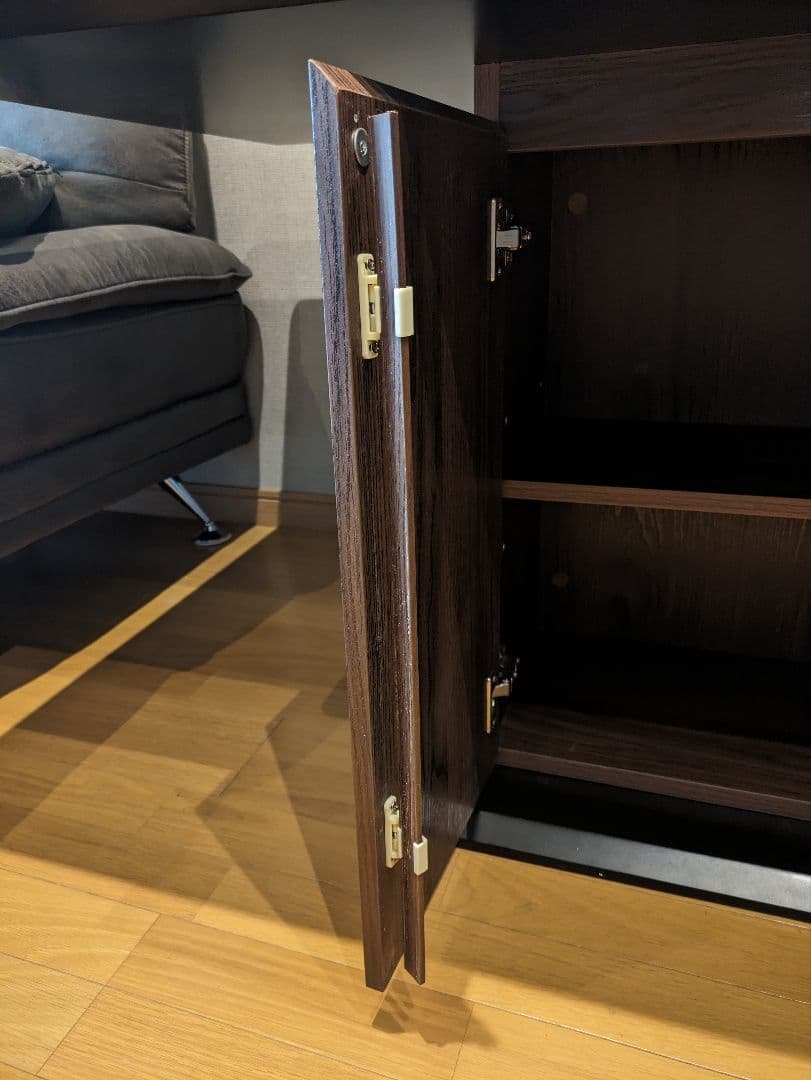 【超美品】収納付きダイニングセット｜高級テーブル＋チェア6脚