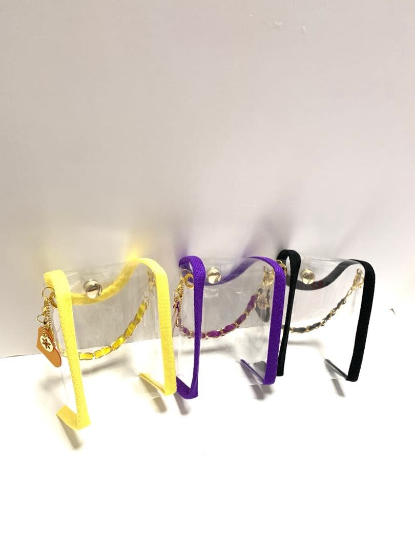 ☆Sachi☆　すのチルポーチ　お座りタイプ　黄色　紫　黒