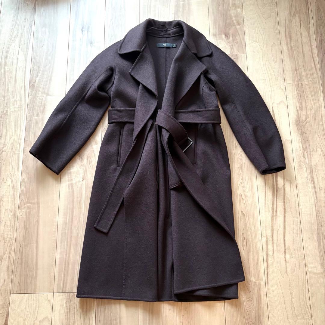 UNIQLO ＋J カシミヤ ブレンドラップ ロングコート