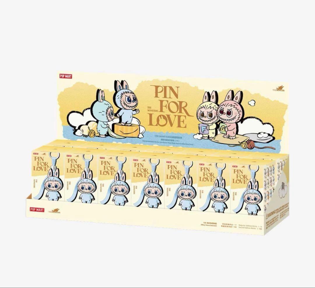 ラブブ PIN FOR LOVEアソートボックス(A-M) ラブブ LABUBU PIN FOR