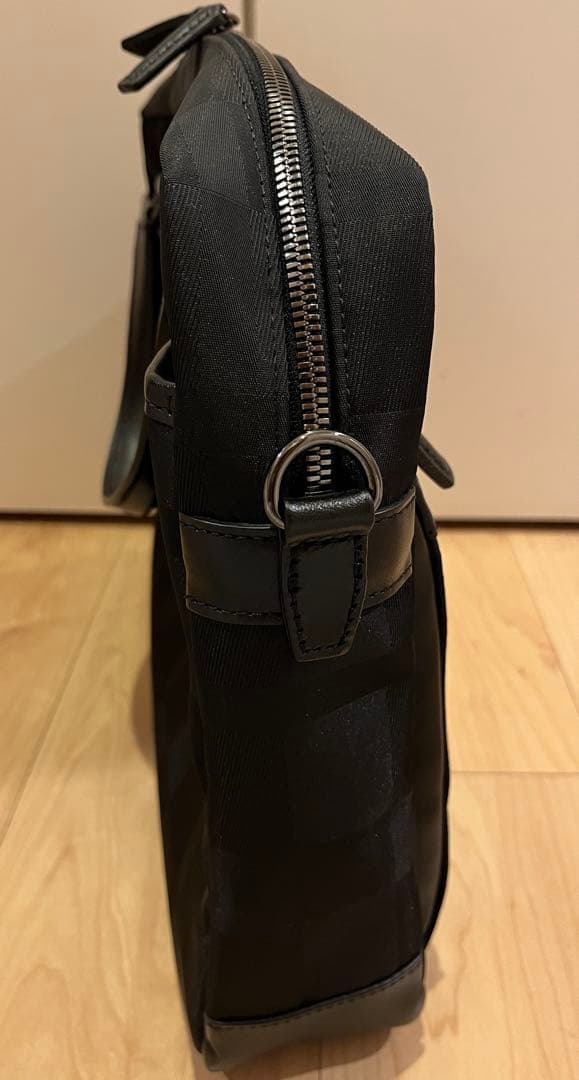 【値下げ】ブラックレーベルクレストブリッジ チェックブリーフケース