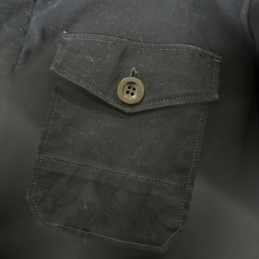 マルジェラ　ネイビー　ジャケット　カバーオール　コットン