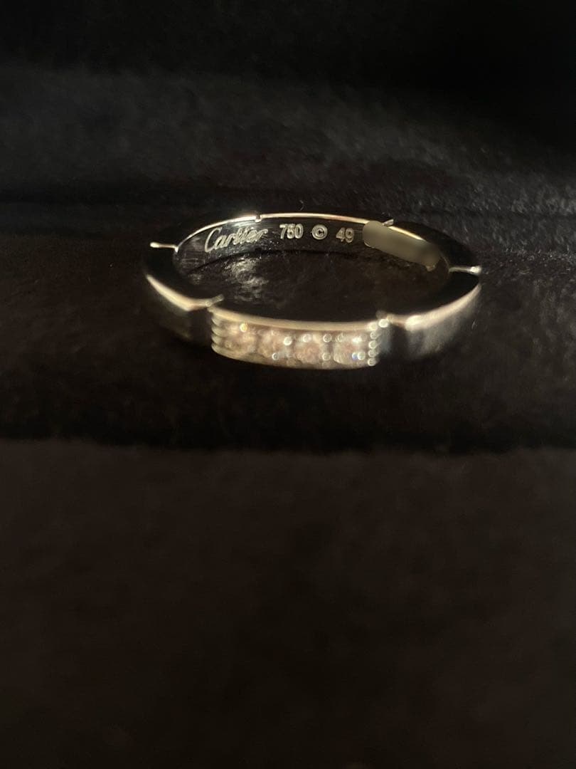 Cartier マイヨンパンテール ダイヤリングWG750 サイズ49 証明書付