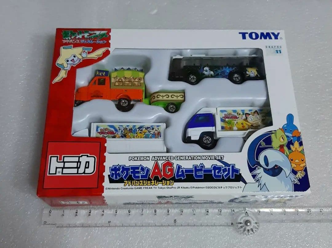 希少！トミカ ポケモン アドバンスジェネレーション ムービーセット ミニカー