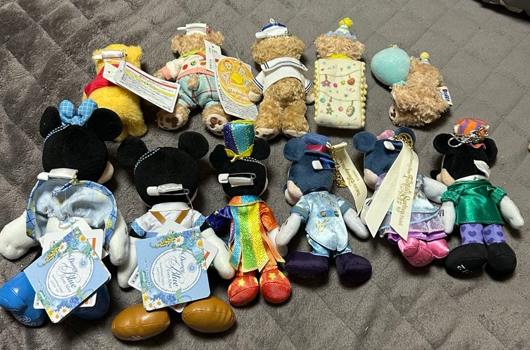 大値下げ！ディズニーリゾート限定！ぬいぐるみキーホルダーなど豪華11点セット！