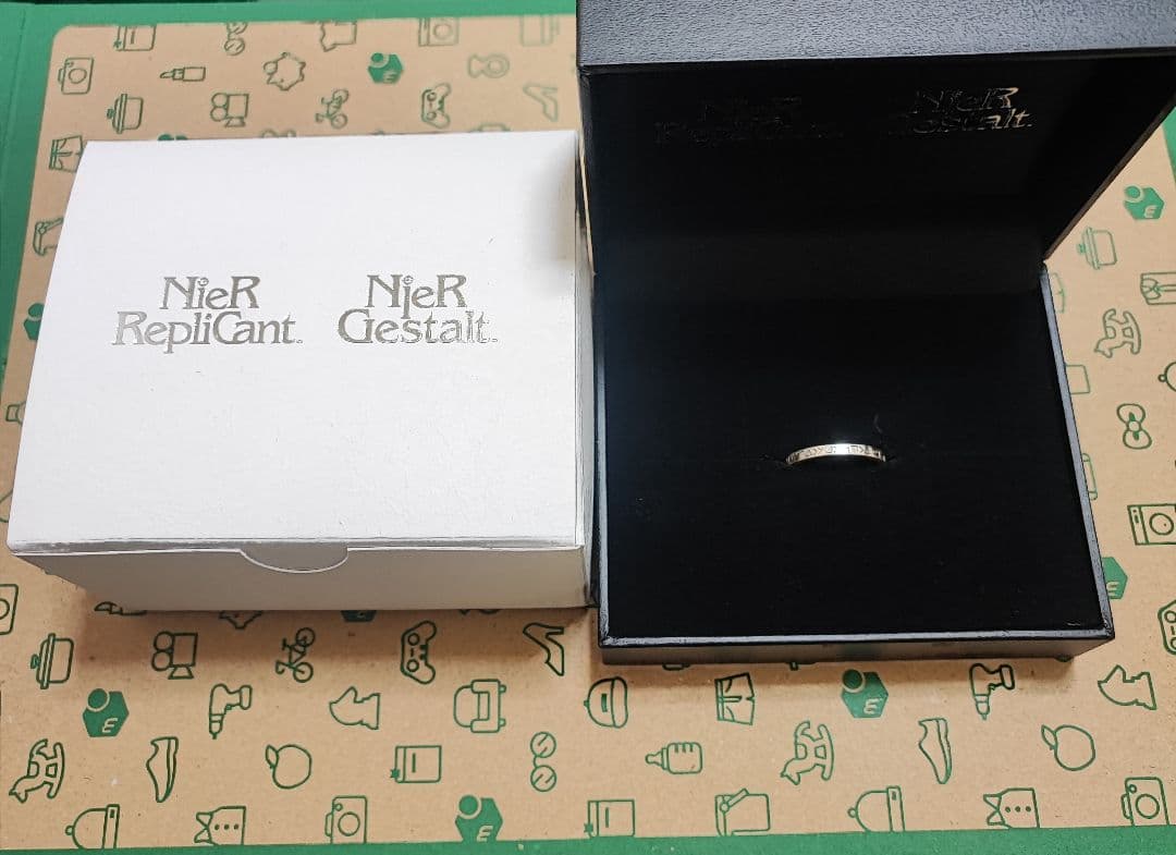 ニーアオートマタ　シルバー925リング