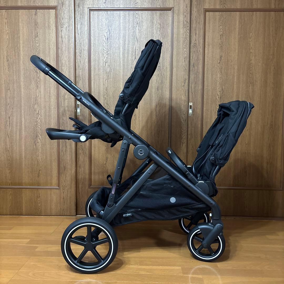 CYBEX GAZELLE S ベビーカー 新品未使用 二人乗り ブラック - メルカリ