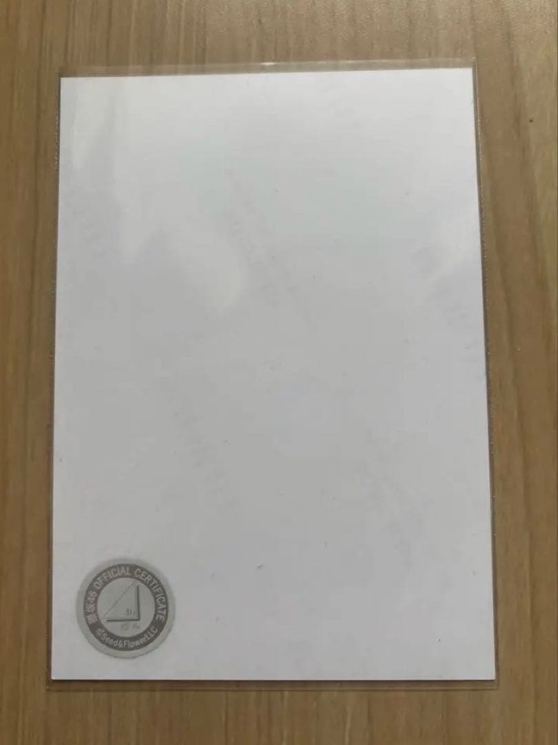 村井優 サイン入り公式写真