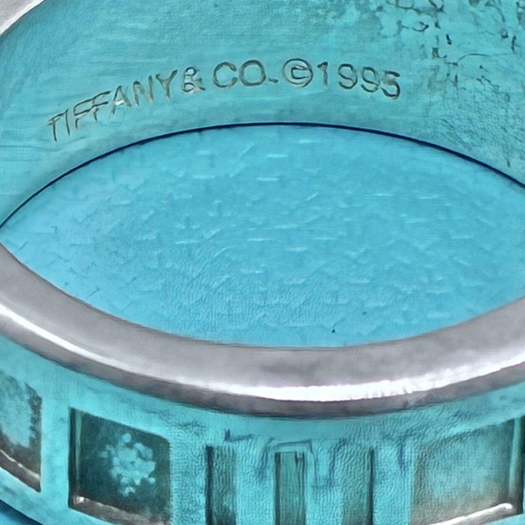 ティファニー アトラス リング 15号 指輪 シルバー レディース　大きめ 美品