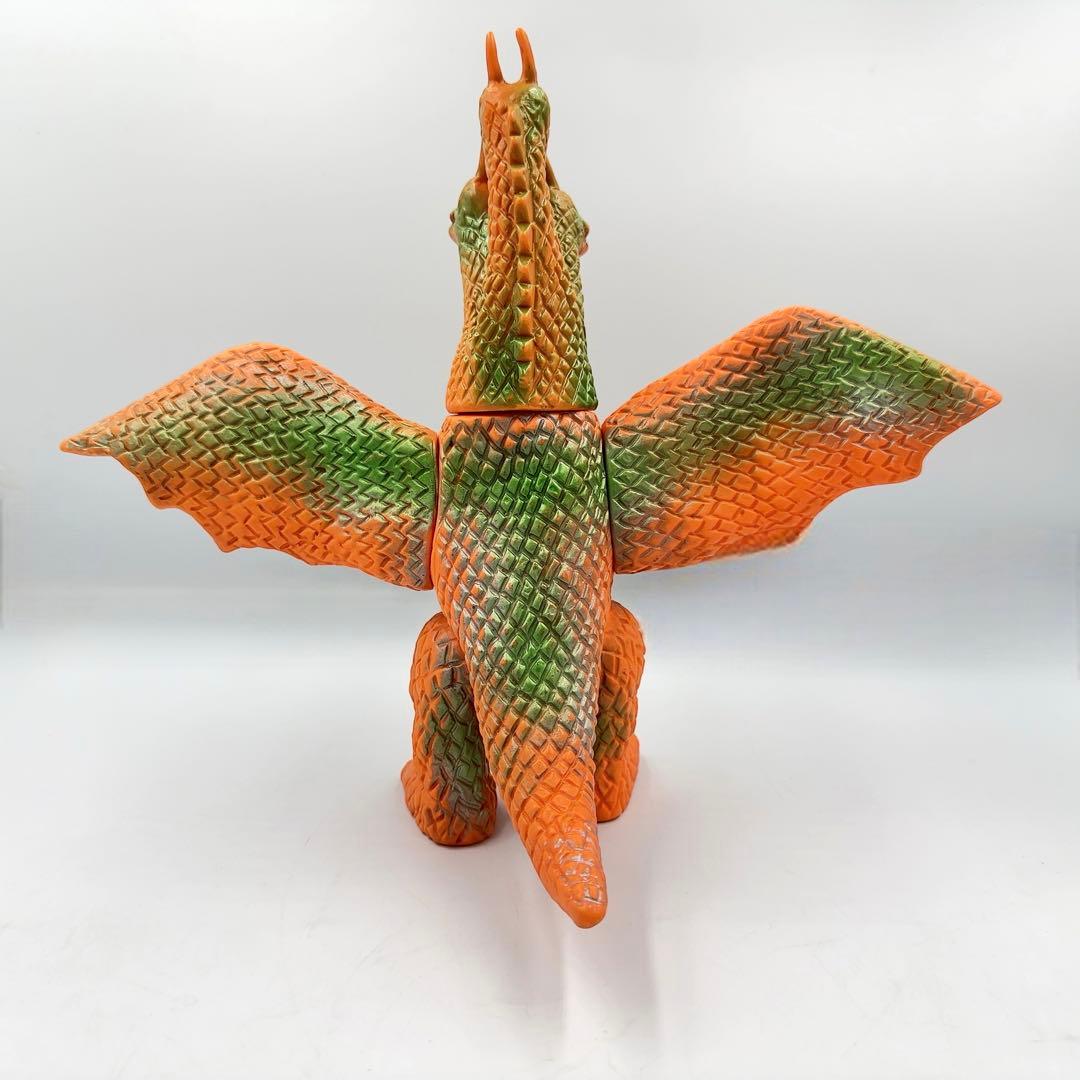 【希少品】当時物 ブルマァク キングギドラ スタンダードサイズ ソフビ