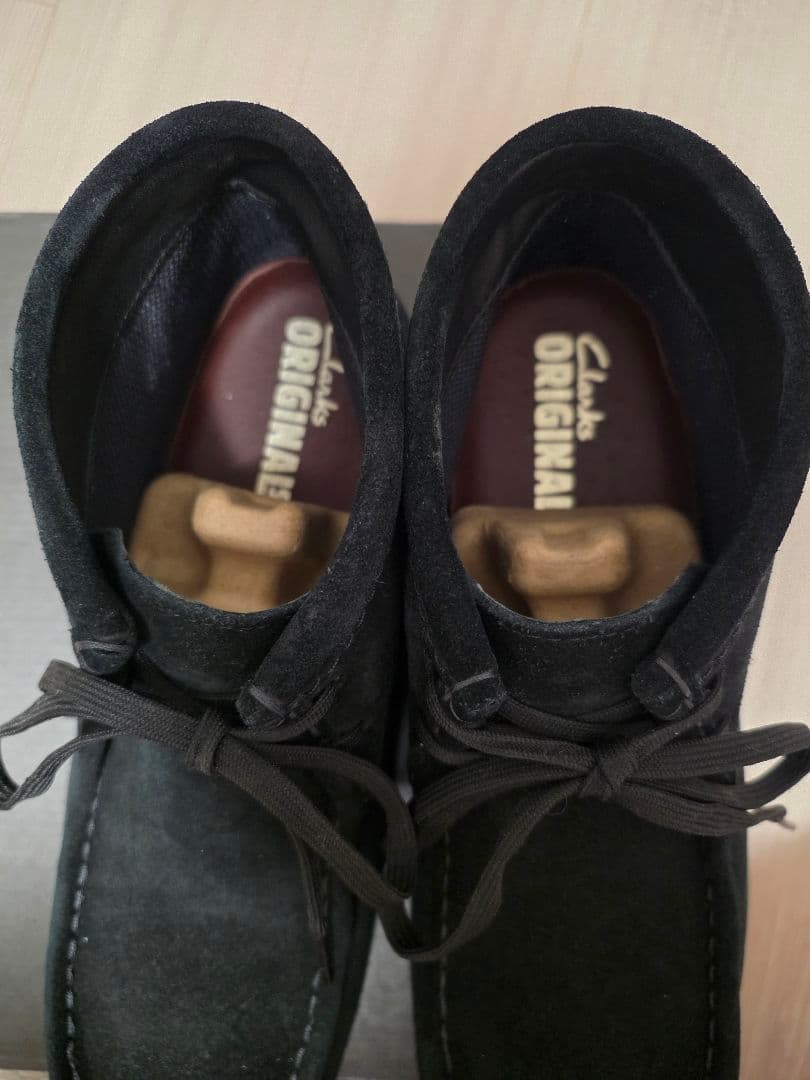 clarks ワラビー GORE-TEX UK7.5 26〜27cm ブラック