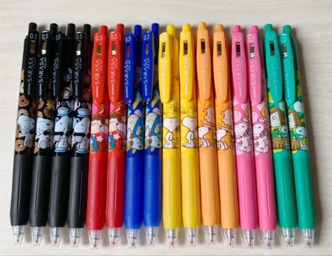 サラサクリップ SARASA【限定】スヌーピー 香りつき ボールペン ゼブラ