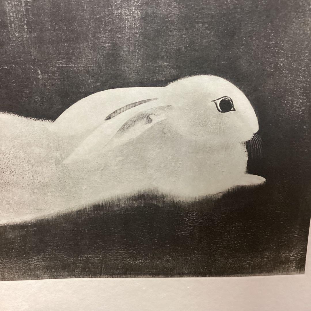 天才画家速水御舟　作品集大作編　便利堂監修　画集NO 26 【　翠苔緑芝兎年】