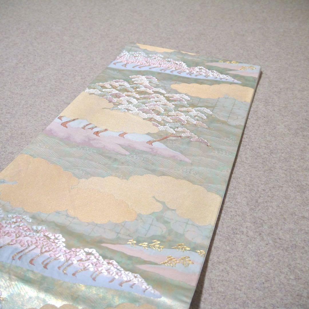 必見！早い者勝ち！！ 正絹 中古 西陣織 仕立て上がり袋帯☆178