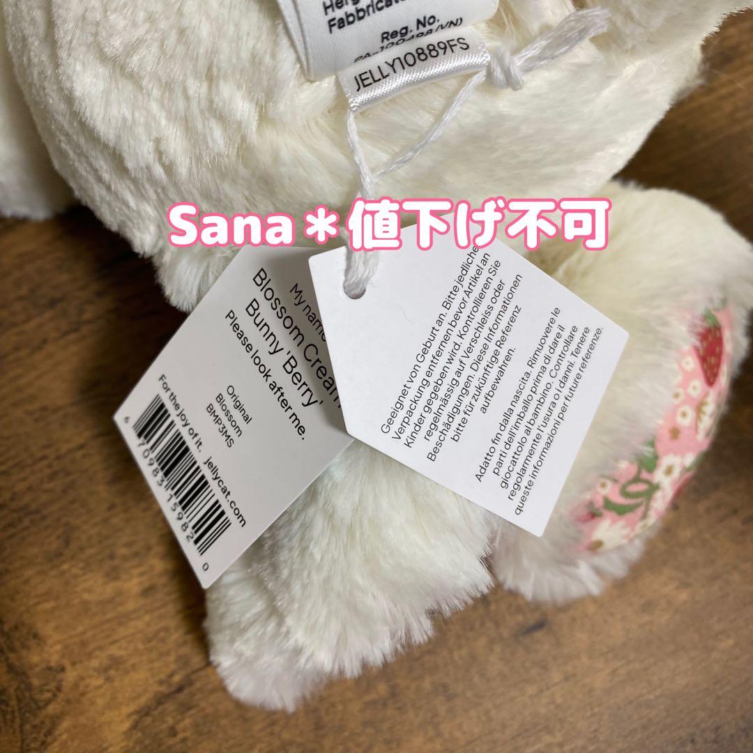 新作　新品　ジェリーキャット　バニー　うさぎ　いちご　イチゴ　ぬいぐるみ　ベリー