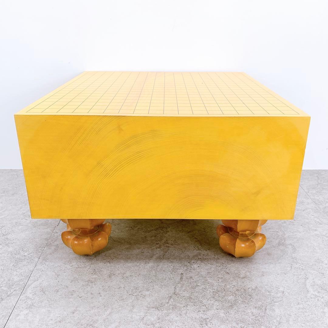 本榧　ほんかや　囲碁盤　囲碁　5.5寸　ヘソ　脚付　最高級　厚め