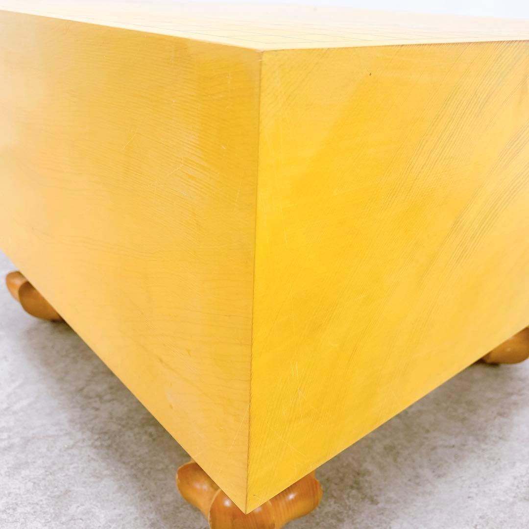 本榧　ほんかや　囲碁盤　囲碁　5.5寸　ヘソ　脚付　最高級　厚め