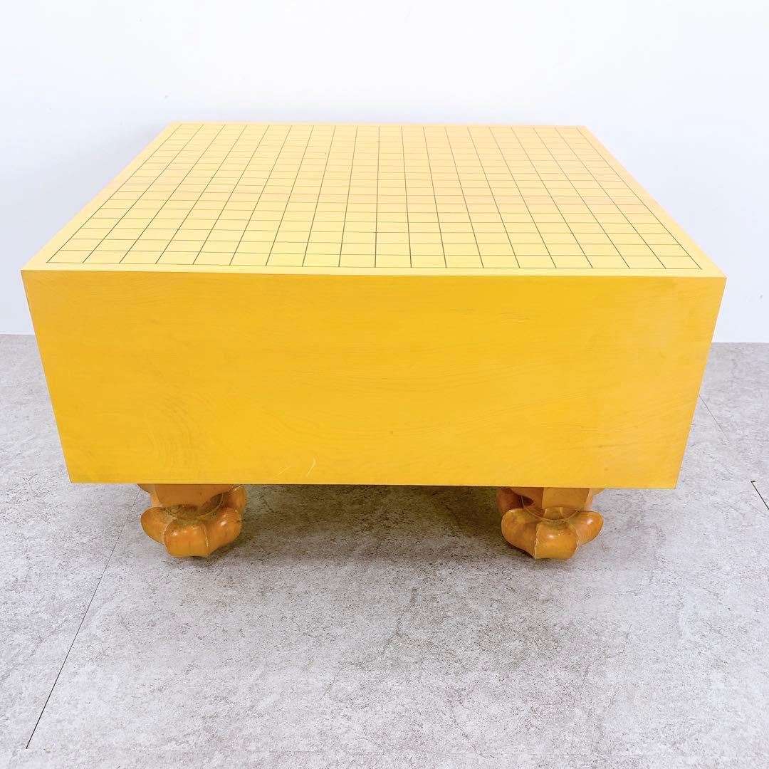 本榧　ほんかや　囲碁盤　囲碁　5.5寸　ヘソ　脚付　最高級　厚め