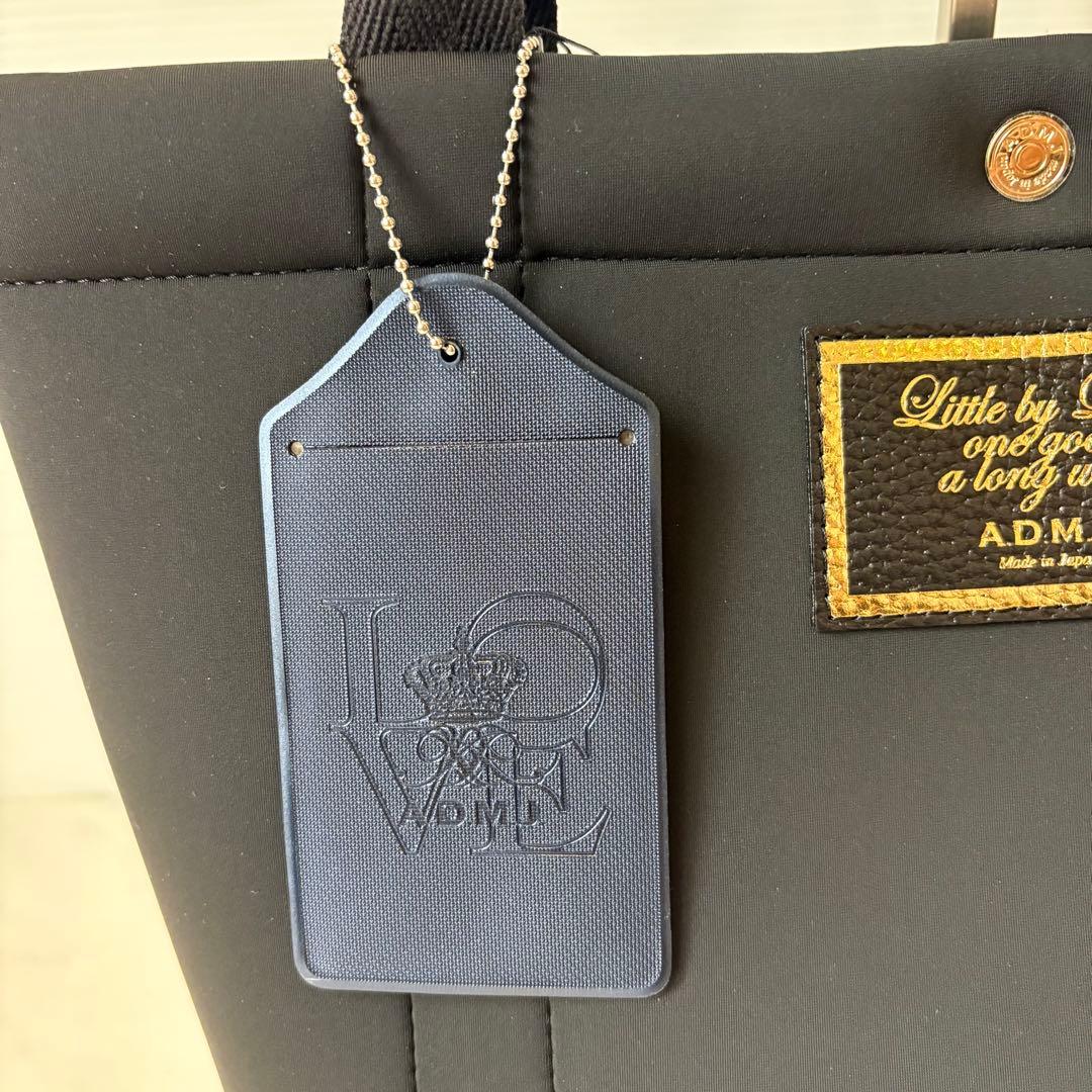 新品タグ付 ADMJ 定価2.8万円 ウレタン素材 トートバッグ 完売品