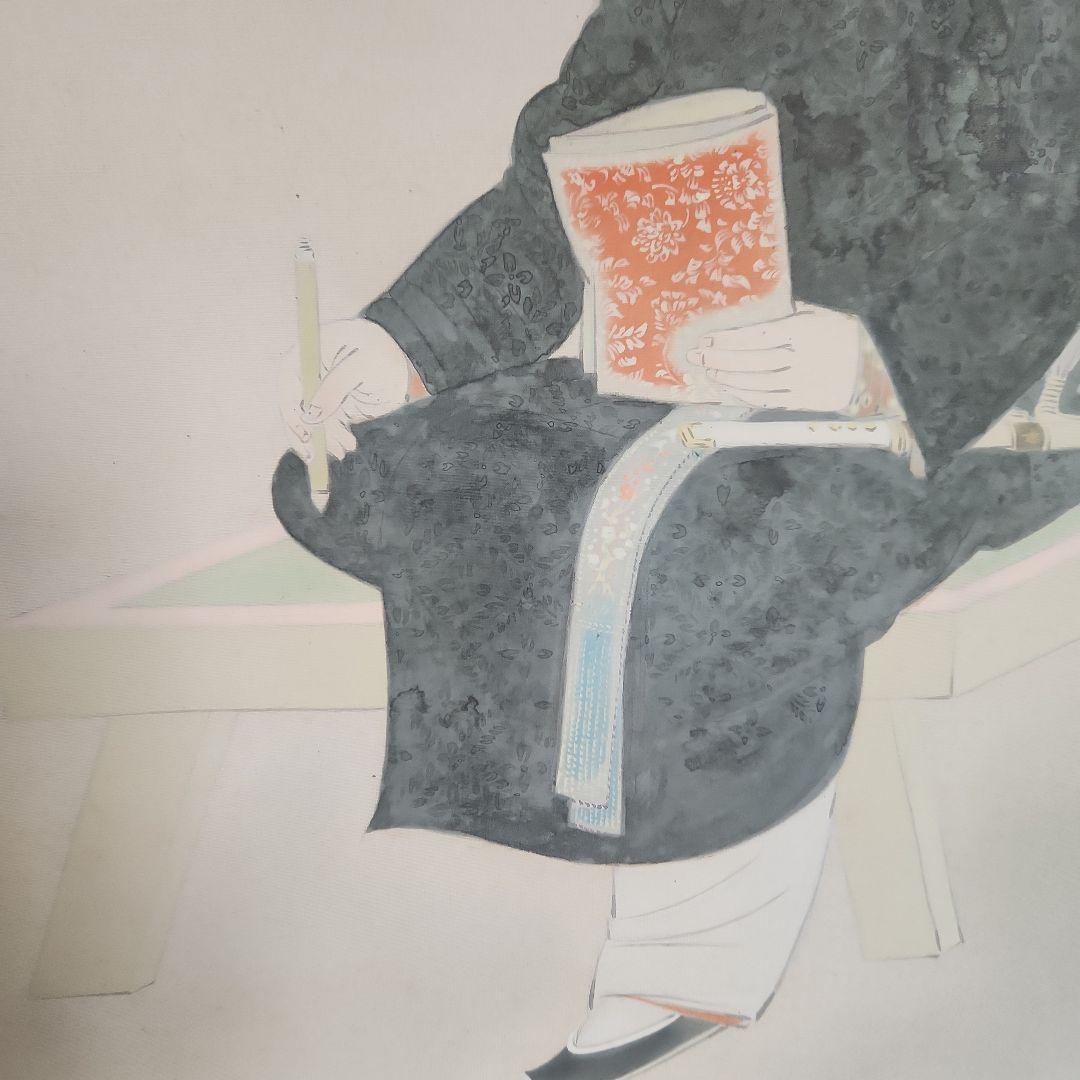 掛軸‥日本画‥福田恵一画