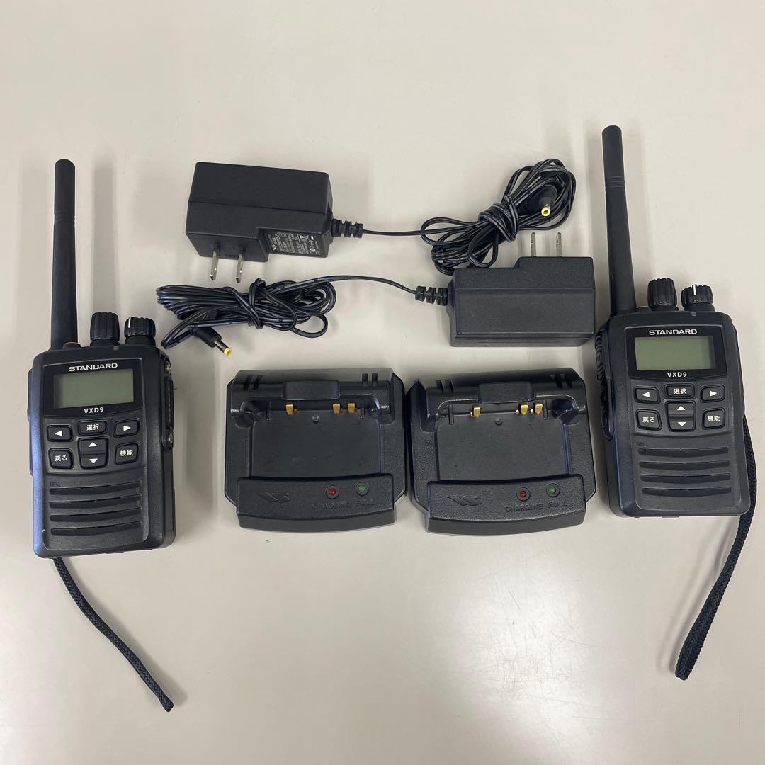 け*じ様 スタンダード製 デジタル携帯型無線機 登録局 VXD9