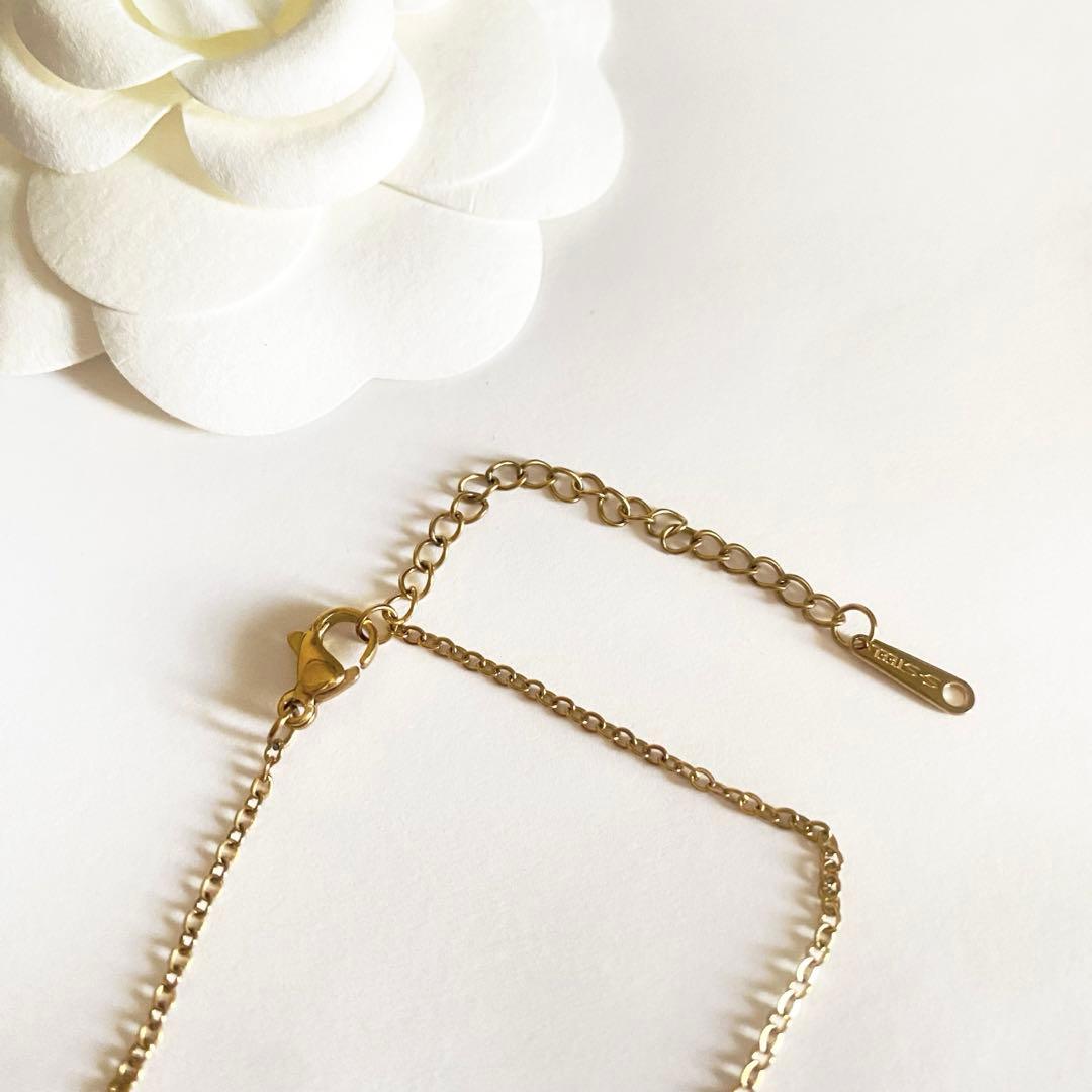 CHANEL シャネル ネックレス チャーム フラワー レッド 花 ストーン