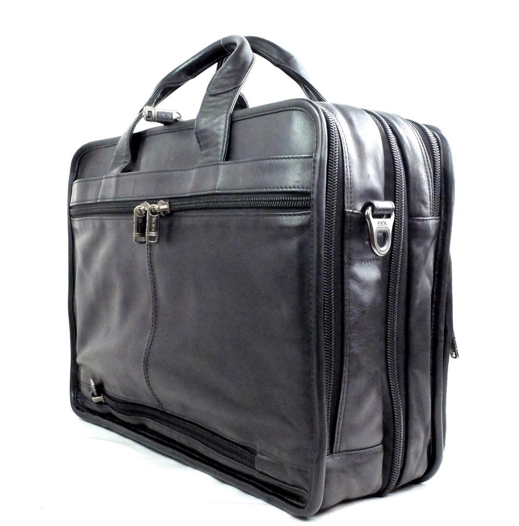 トゥミ 96141G4.4（廃番） レザー・オーガナイザーPCブリーフ【美品】