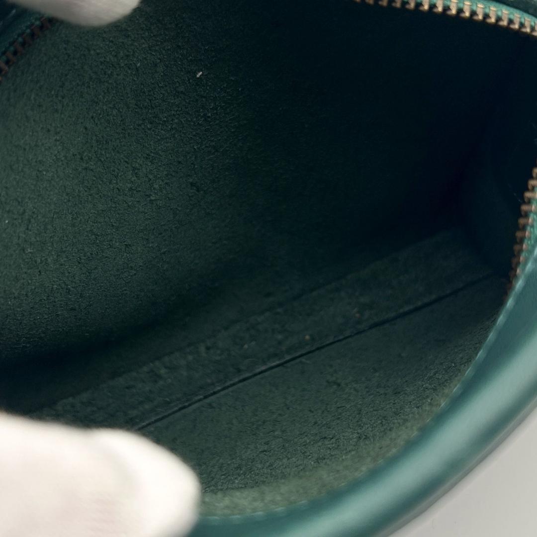 希少色!!美品✨オールドコーチ ショルダーバッグ レザー グリーン 9017