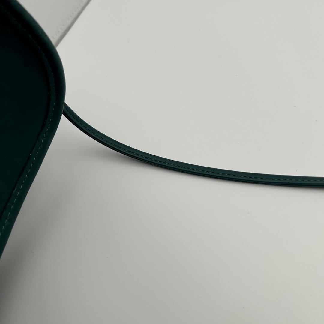 希少色!!美品✨オールドコーチ ショルダーバッグ レザー グリーン 9017