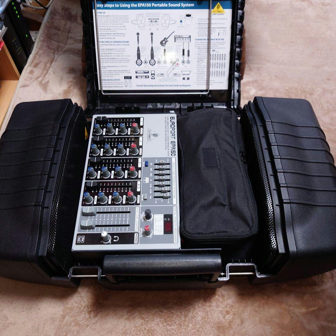 【超激レア 美品】 ベリンガー EPA150 EUROPORT ポータブルPA