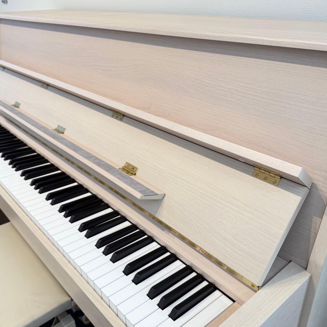 最終値下げ【美品/定価53万】カワイ アップライトピアノ（NF-15 Blanc