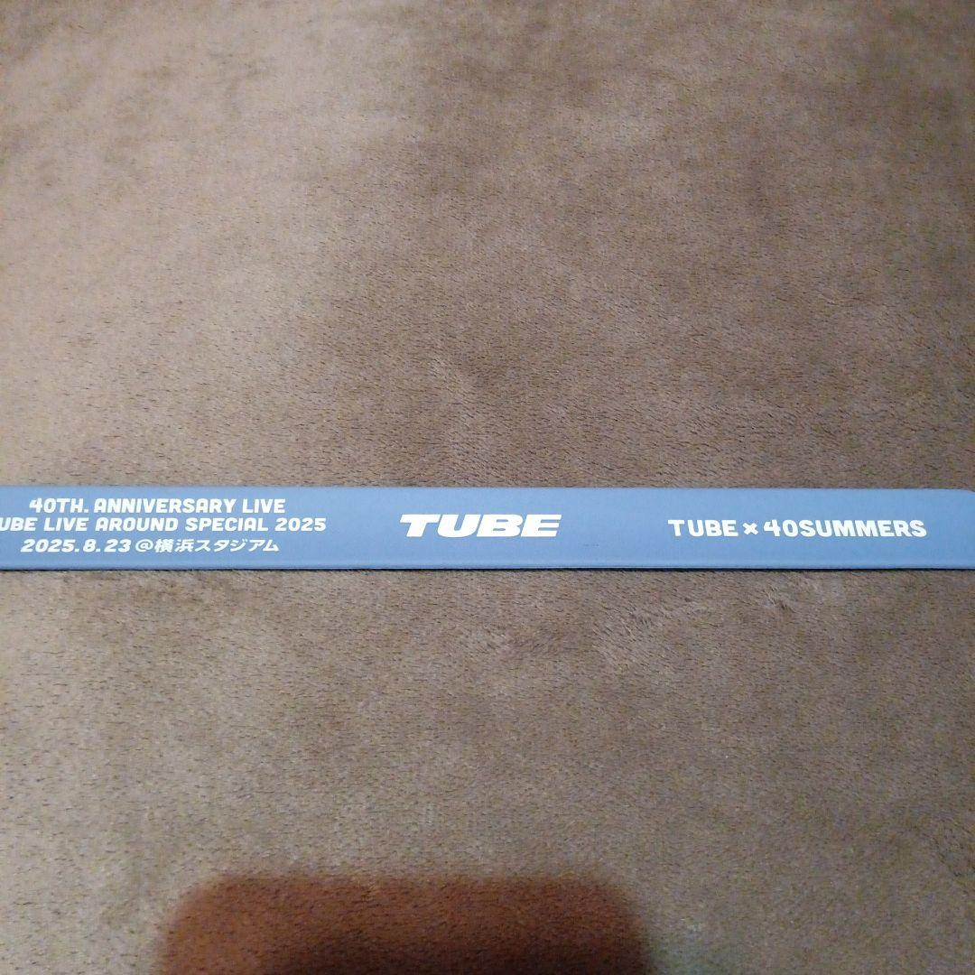 TUBE 40周年記念 ボタン付きシャツ ユニフォーム M リストバンド付き
