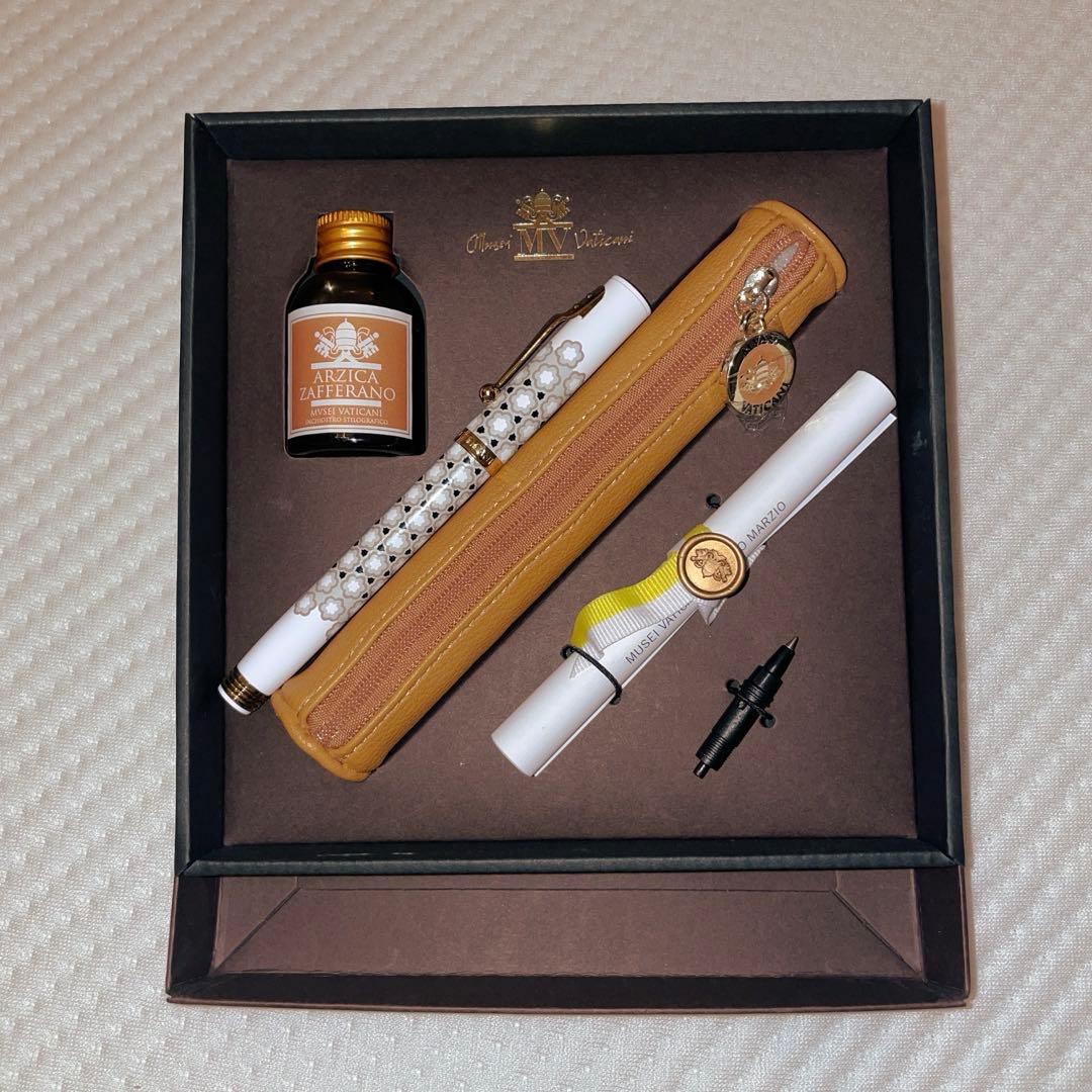 最終値下げ※カンポマルツィオ ヴァチカン美術館コラボ 万年筆 ペン