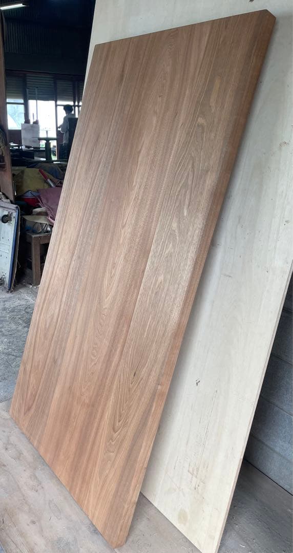 クルミ無垢板テーブル天板 オイル仕上げ