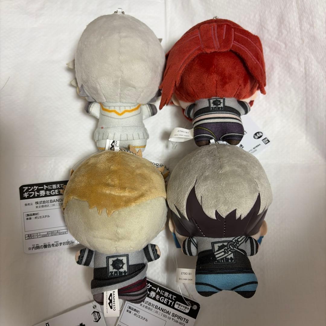 ガチアクタ ちびぐるみ vol.1 全4種コンプリートセット　ぬいぐるみ