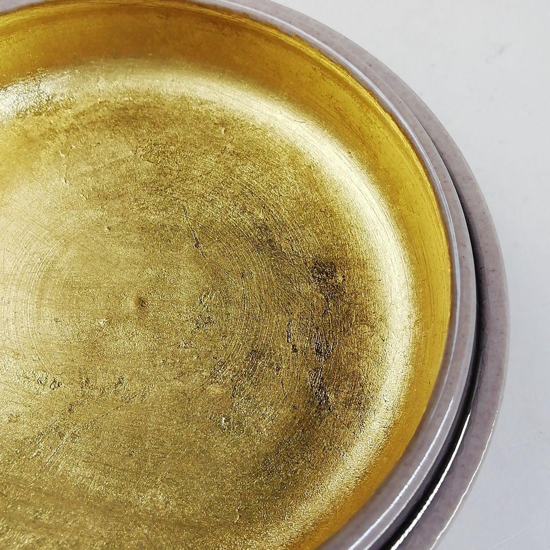 T692 香合 『交趾 独楽』『谷口翠雲 造』 共箱 茶道具 美術品