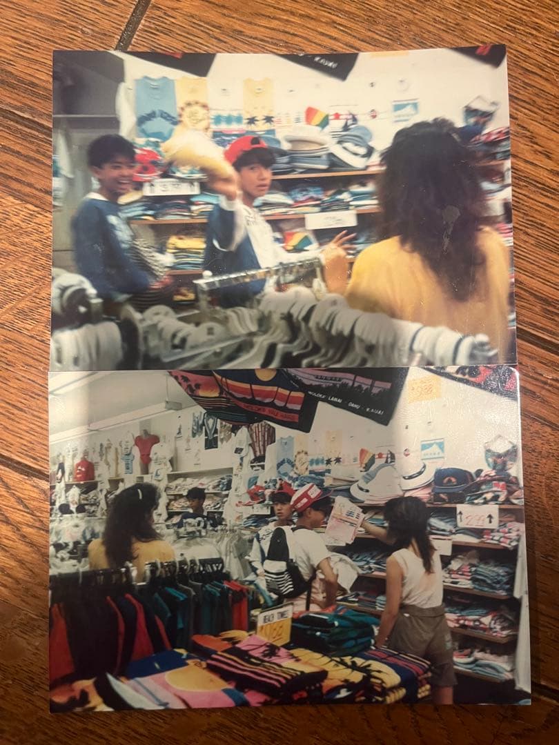 キムタク　35年前　生写真　2枚　木村拓哉　森且行　激レア写真 キムタク 35年前 生写真 2枚 木村拓哉 森且行 激レア写真 キムタク 35