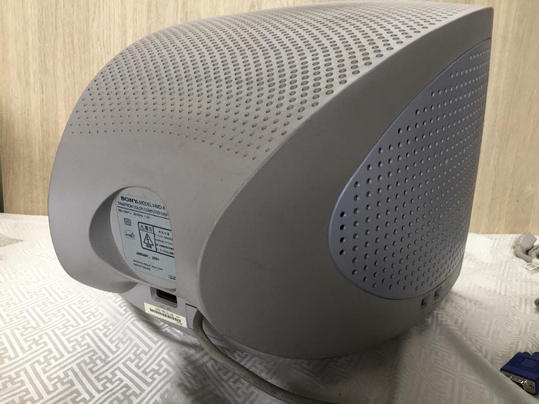 SONY HMD-A101 ブラウン管トリニトロンディスプレイモニター - メルカリ